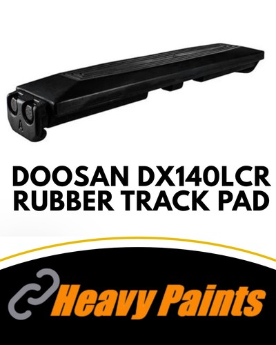Doosan dx140lcr rubber track - doosan,